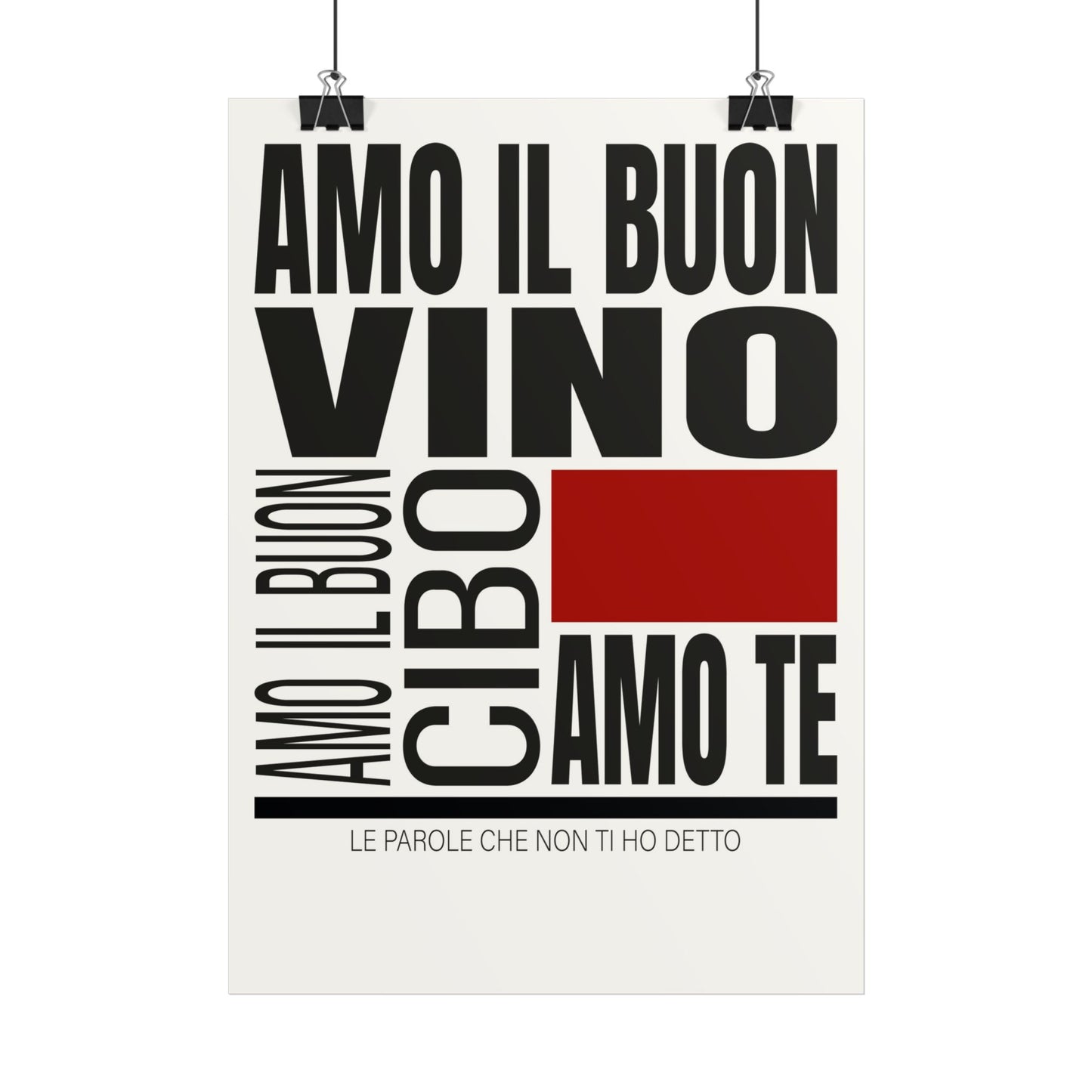 Amo te Le parole che non ti ho detto