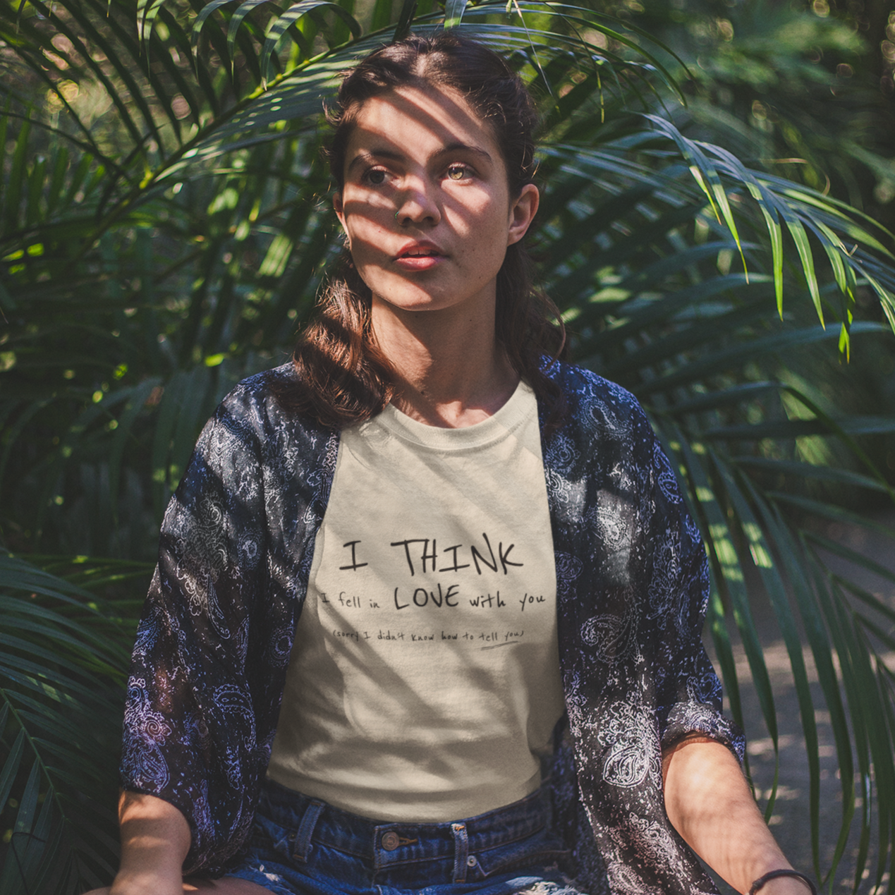 I think I love you  -più colori disponibili-