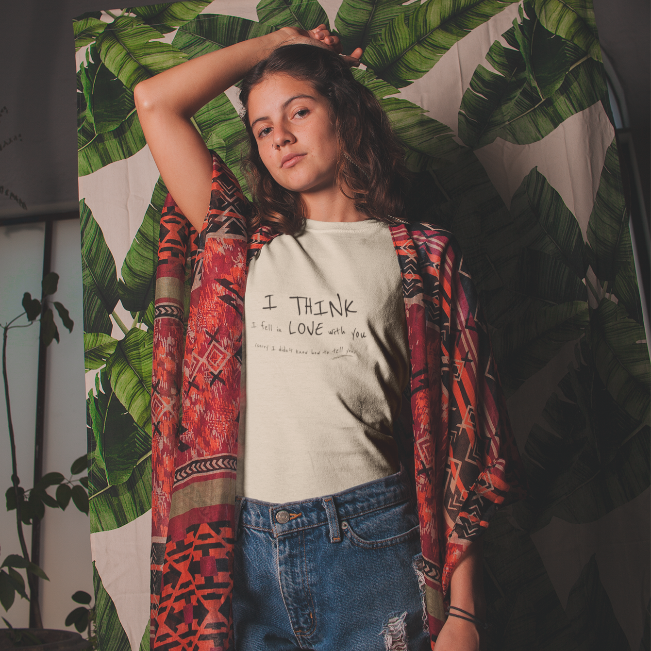 I think I love you  -più colori disponibili-