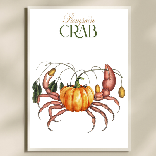 Pumpkin crab