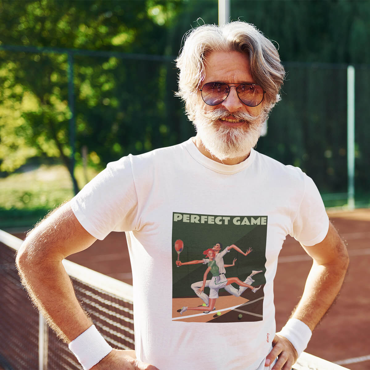 Perfect game tennis