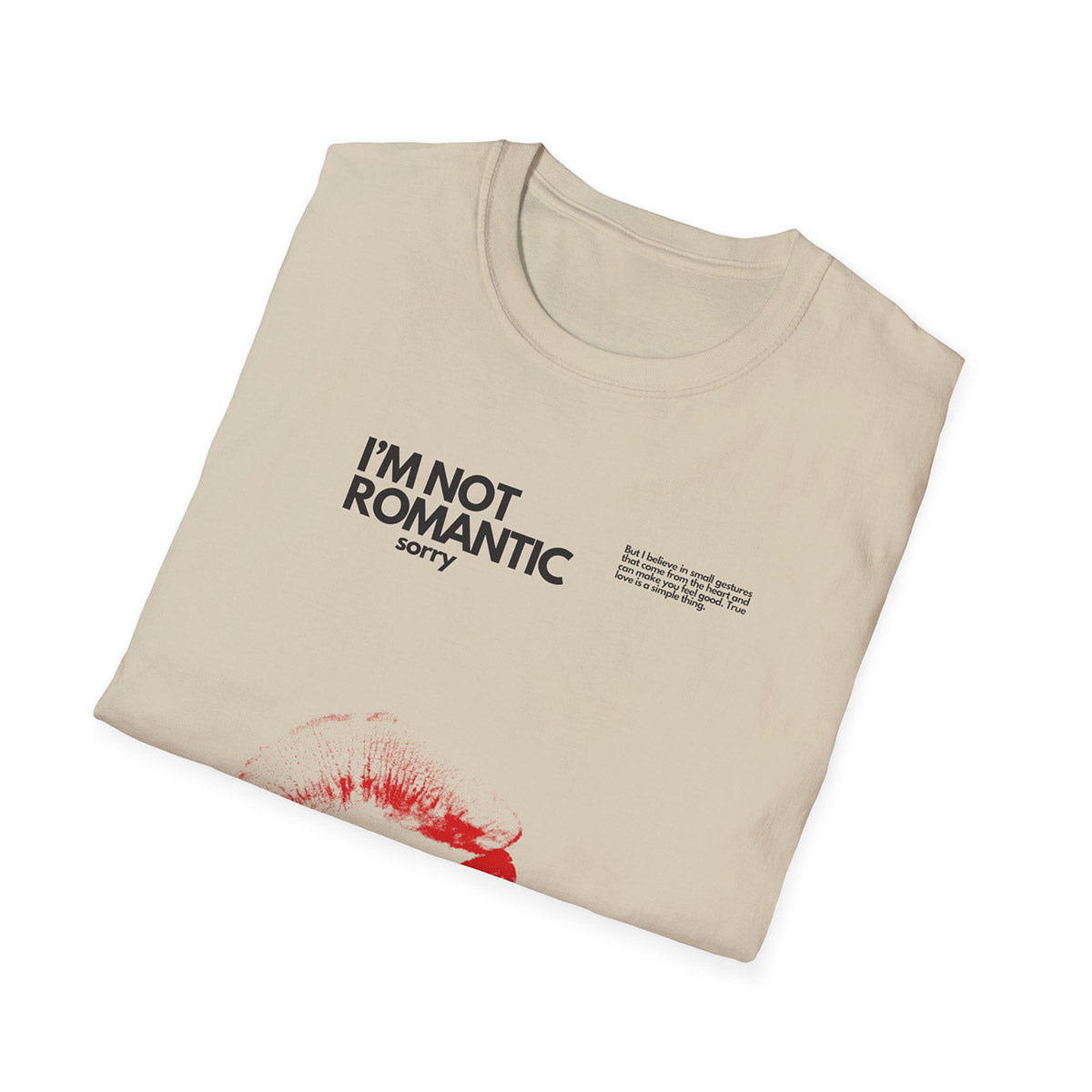I’m not romantic