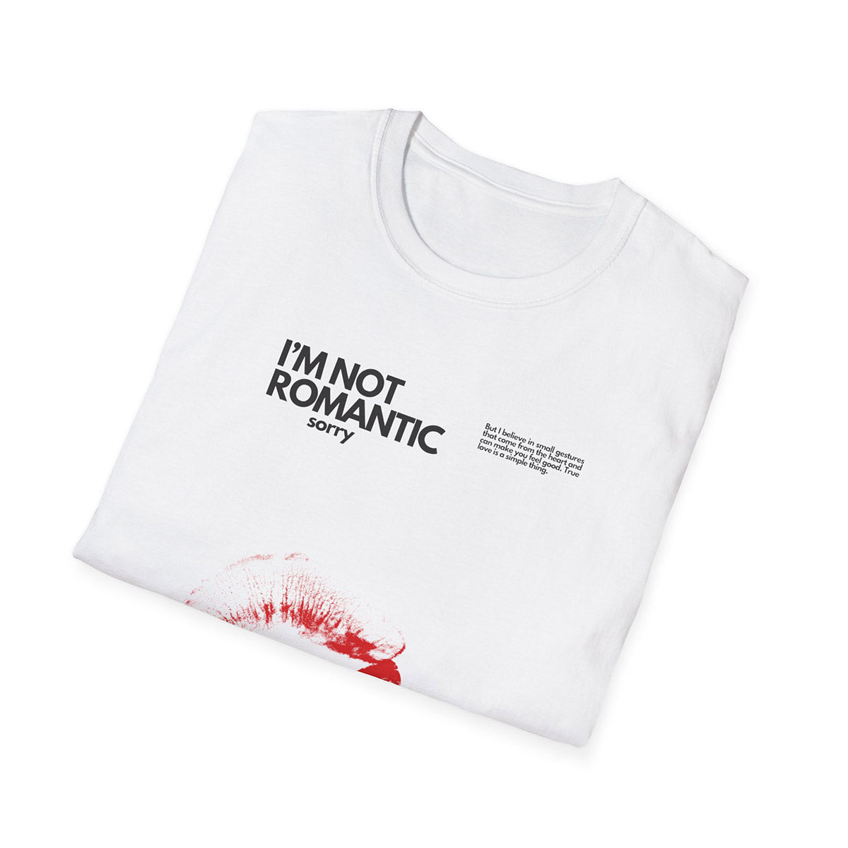 I’m not romantic