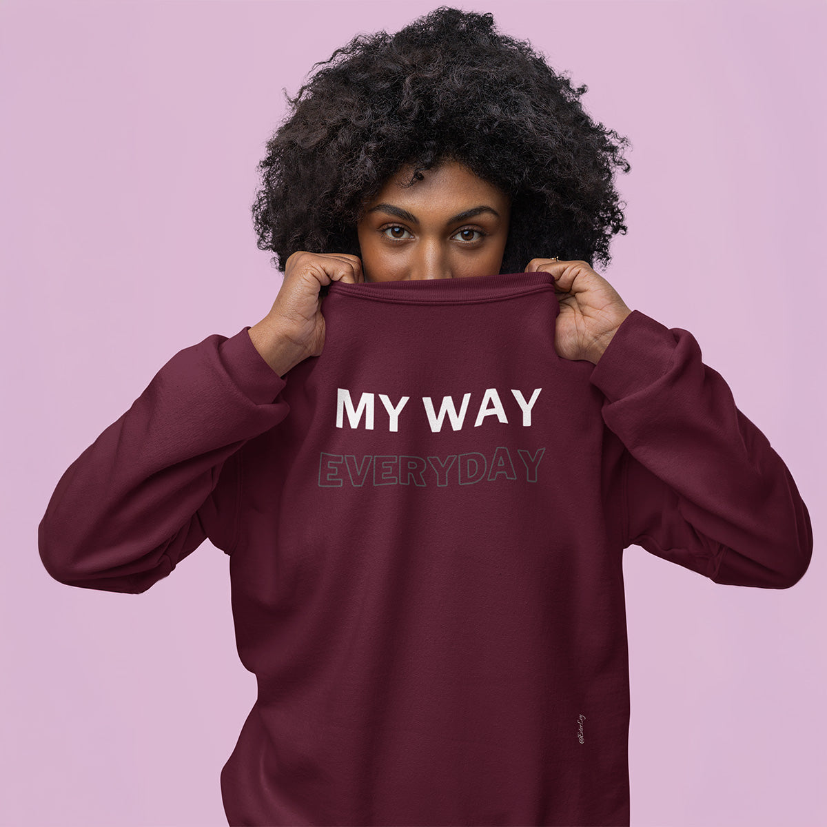 My way everyday • Felpa