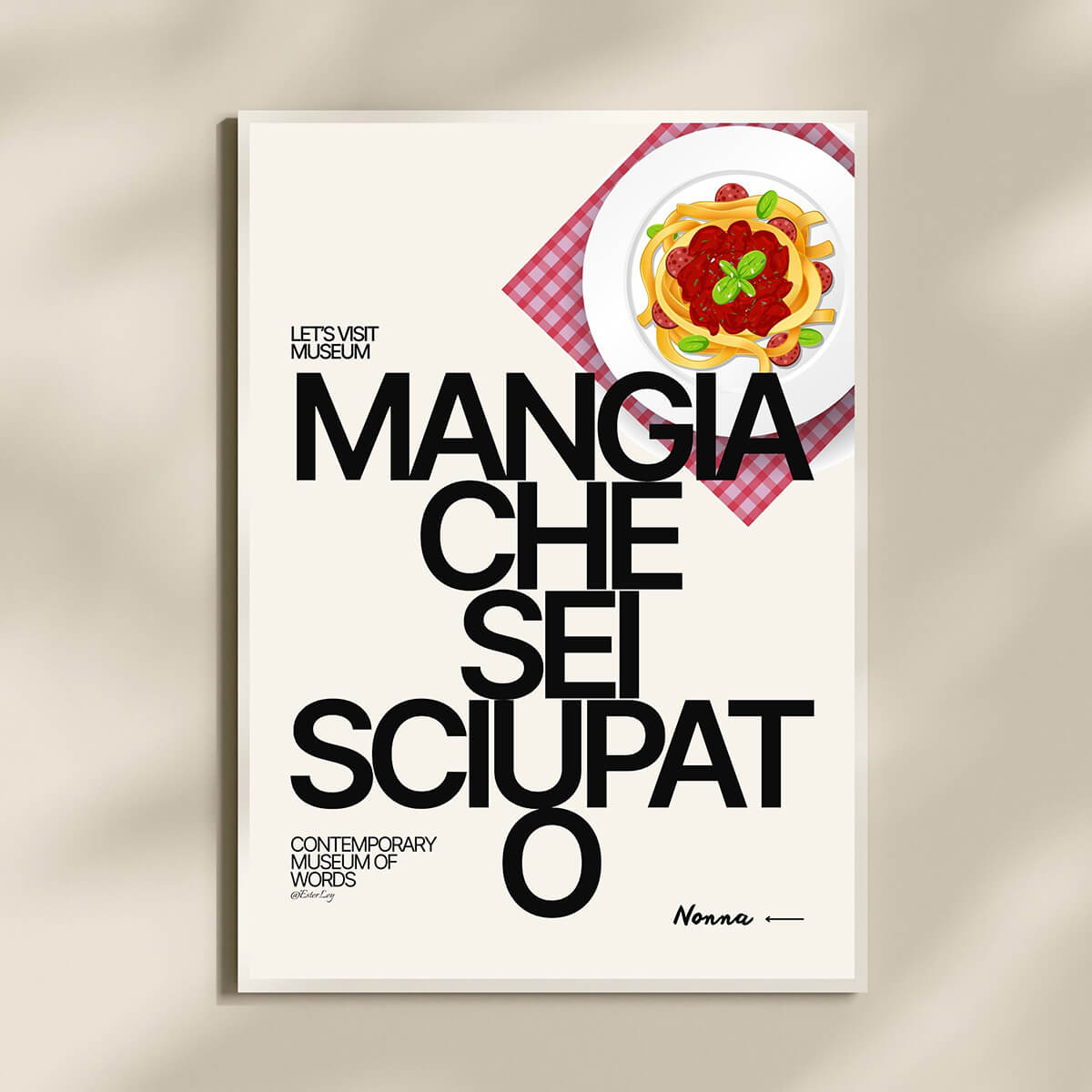 Mangia che sei sciupato