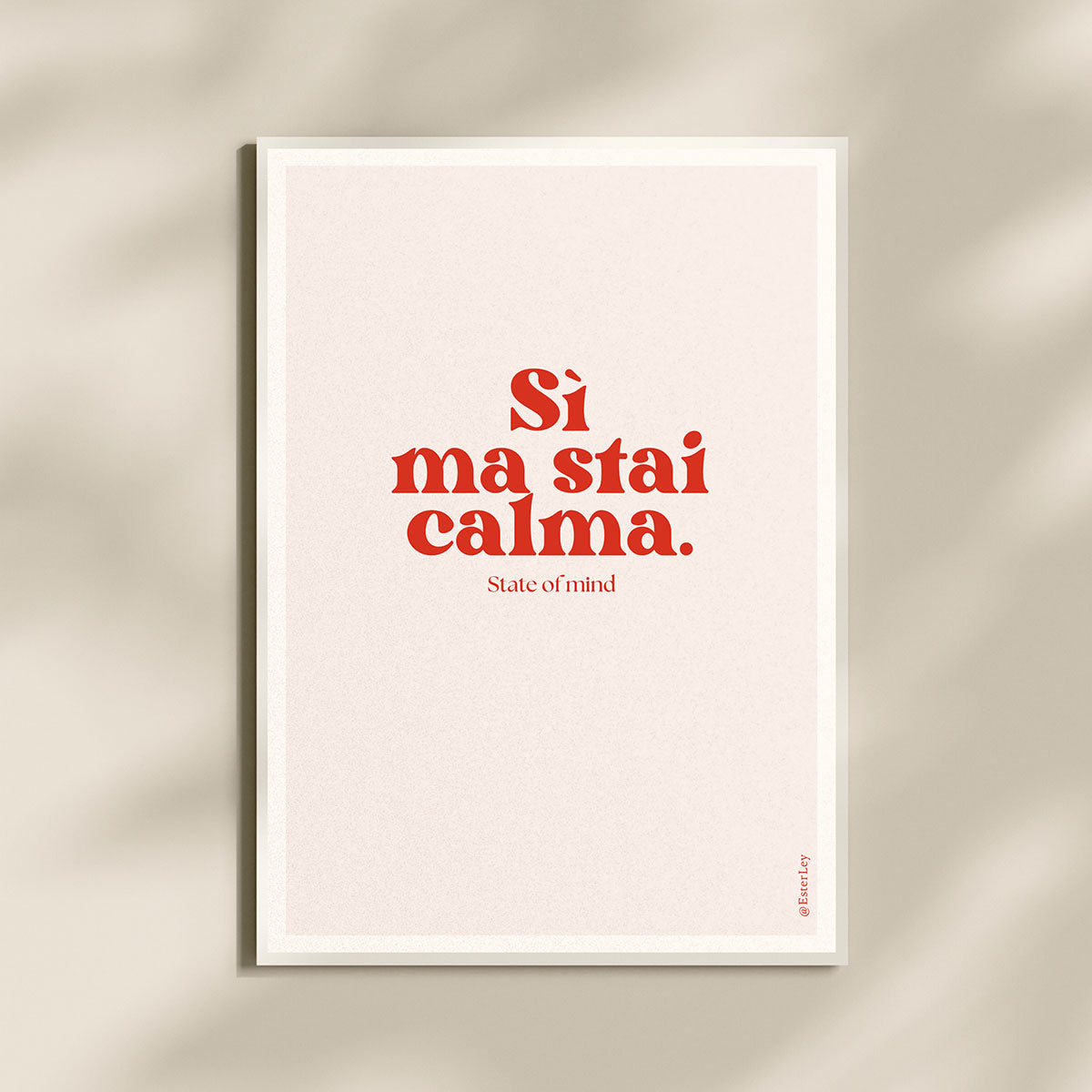 Sì ma stai calma