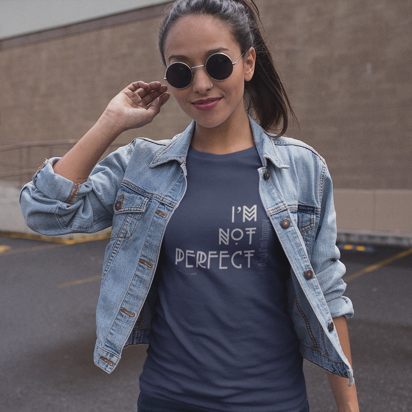 I'm not perfect  -più colori disponibili-