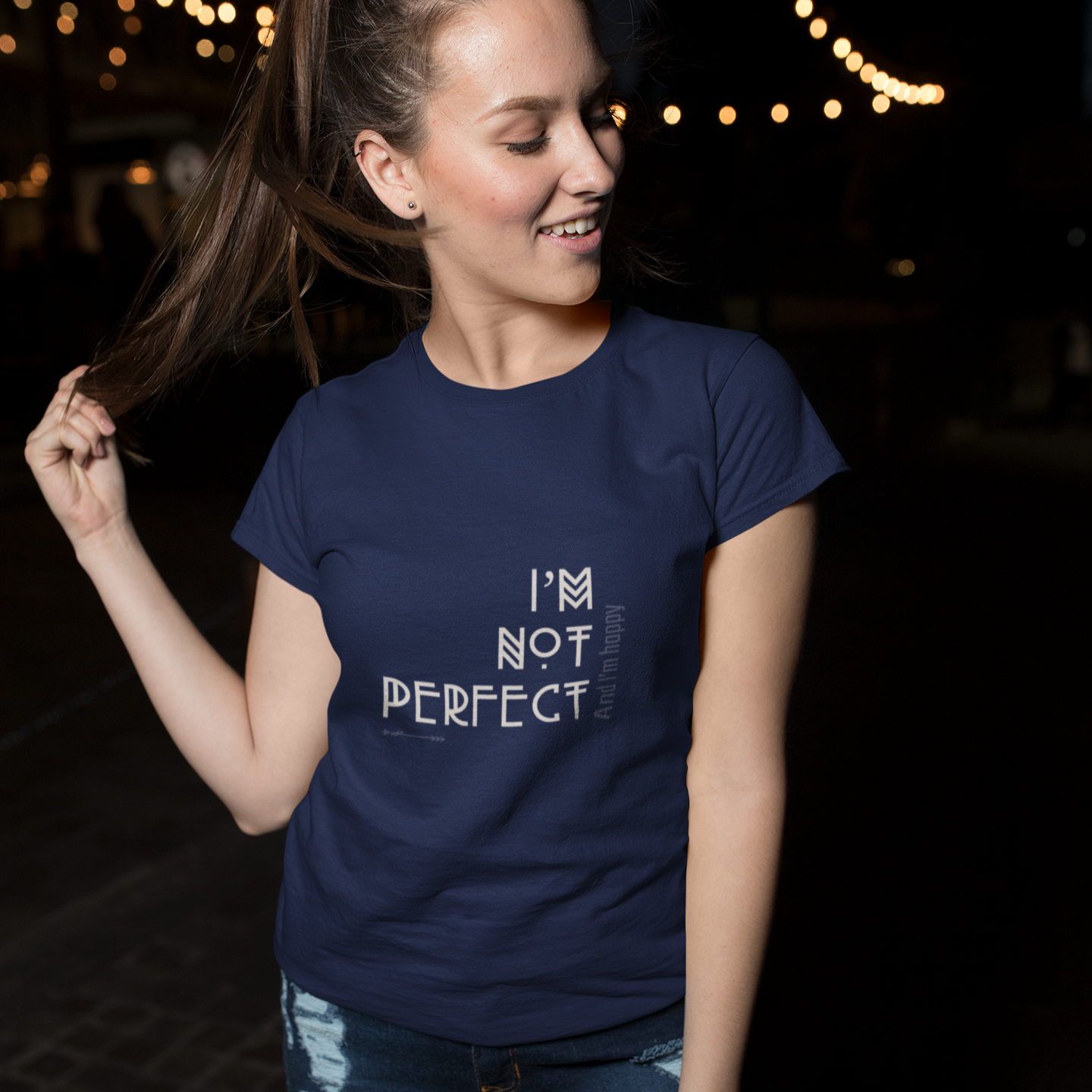 I'm not perfect  -più colori disponibili-