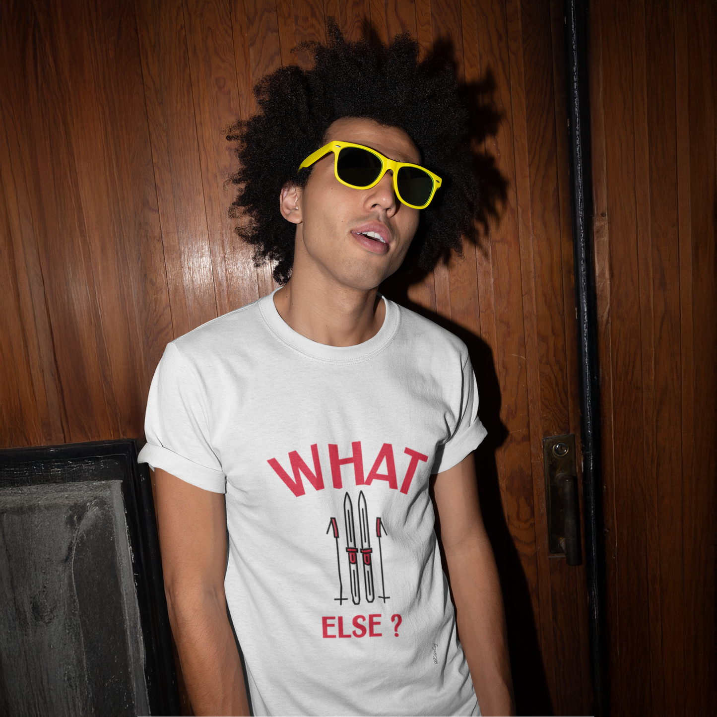 What else ski t-shirt  -più colori disponibili-